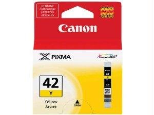 0012303847909 - CANON USA CLI-42 YELLOW INK TANK - CARTRIDGE - FOR PIXMA PRO-100 INKJET PHOTO PRINTER - CL