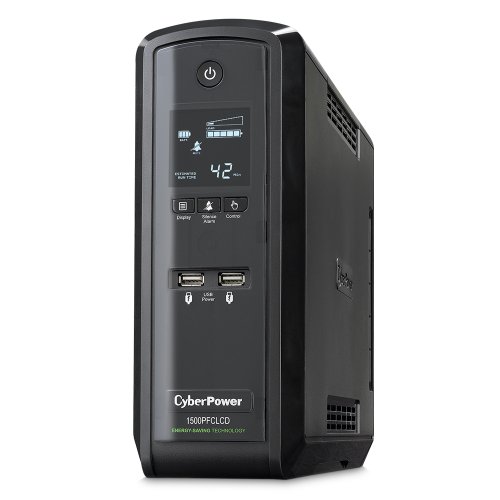 0012304458159 - CYBERPOWER CP1500PFCLCD PFC SINEWAVE UPS 1500VA 900W PFC COMPATIBLE MINI-TOWER