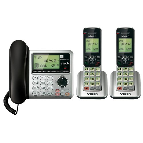 0012304550754 - VTECH CS6649-2 DECT 6.0 2-HANDSET LANDLINE TELEPHONE