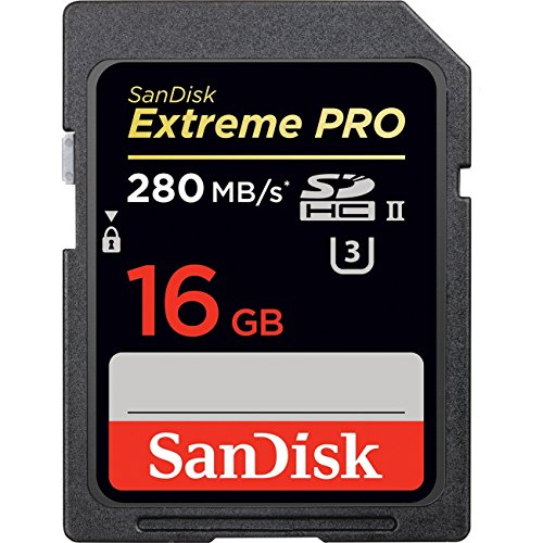 0012304861256 - SANDISK EXTREME PRO 16 GB SECURE DIGITAL HIGH CAPACITY (SDHC) SDSDXPB-016G-A46
