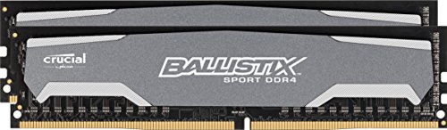 0012305137527 - CRUCIAL BALLISTIX SPORT 8GB KIT (4GBX2) DDR4 2400 MT/S (PC4-19200) DIMM 288-PIN MEMORY BLS2K4G4D240FSA/BLS2C4G4D240FSA