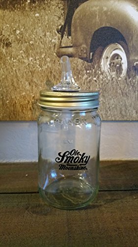 0012313151478 - OLD SMOKEY MOONSHINE MASON JAR GLASS