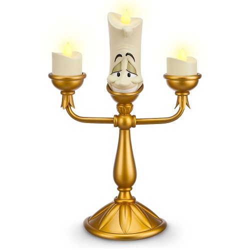 1234567878454 - DISNEY PARKS EXCLUSIVE BEAUTY AND THE BEAST LIGHT-UP LUMIERE CANDLESTICK FIGURE