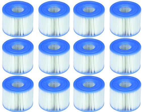 0124514124745 - INTEX PURESPA TYPE S1 REPLACEMENT FILTER CARTRIDGES (12 PACK)