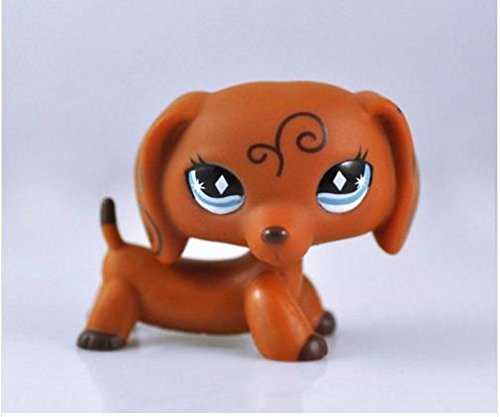 0000124598759 - FIVE STARS STORE LITTLEST PET SHOP PET DACHSHUND DOG COLLECTION CHILD GIRL BOY FIGURE TOY LOOSE CUTE + FREE GIFT