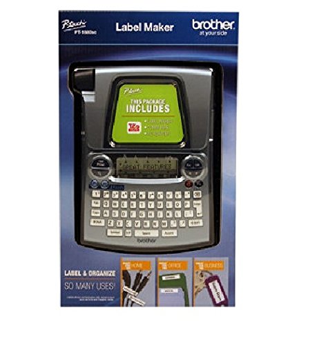 0012502629184 - BROTHER P-TOUCH - PT-1880SC DELUXE HOME & OFFICE LABELER