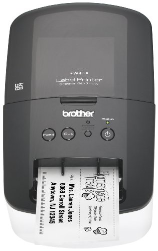 0012502637035 - BROTHER HIGH-SPEED LABEL PRINTER WITH WIRELESS NETWORKING (QL710W)