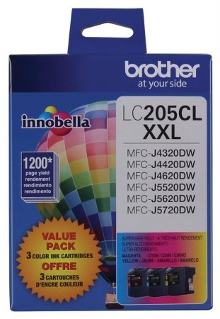 0012502639183 - BROTHER - SUPER HIGH-YIELD INK CARTRIDGES (3-COUNT) - YELLOW/MAGENTA/CYAN