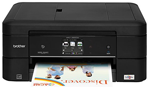 0012502640356 - BROTHER WORKSMART MFC-J880DW COMPACT ALL-IN-ONE INKJET PRINTER