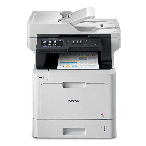0012502646464 - BROTHER - MFC-L8900CDW WIRELESS COLOR ALL-IN-ONE LASER PRINTER - WHITE