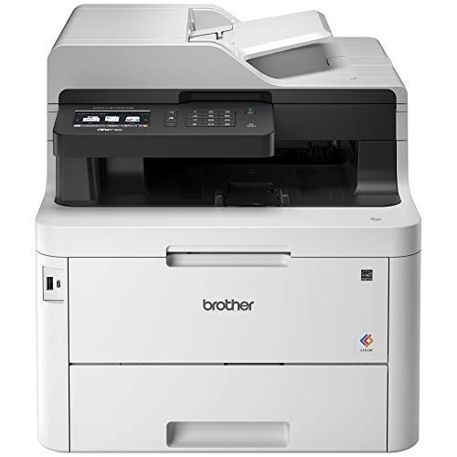0012502657460 - BROTHER RMFC-L3770CDW COMPACT WIRELESS DIGITAL COLOR ALL-IN-ONE PRINTER WITH NFC, 3.7” COLOR TOUCHSCREEN, AUTOMATIC DOCUMENT FEEDER, WIRELESS AND DUPLEX PRINTING AND SCANNING (RENEWED PREMIUM)