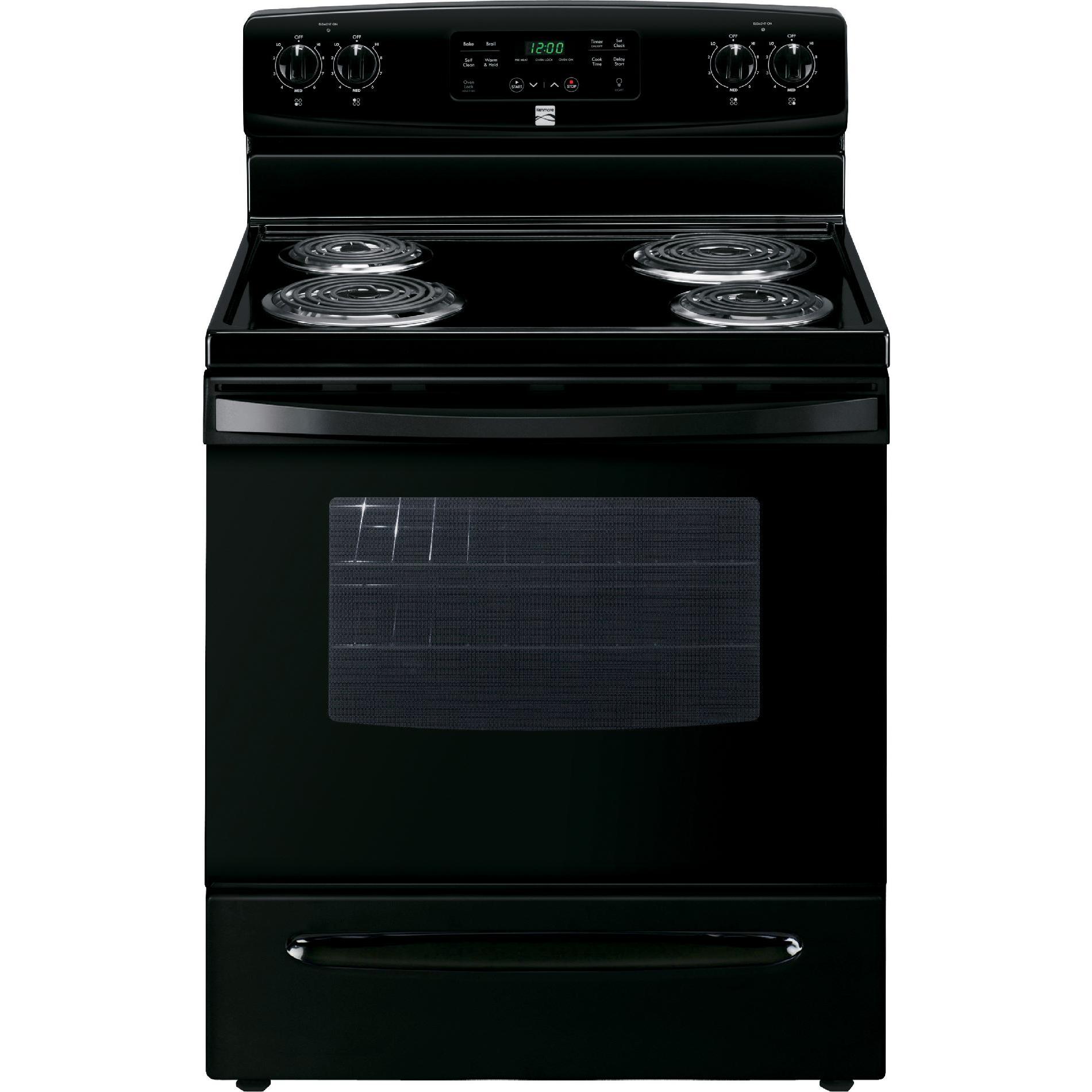 0012505508073 - 94149 5.3 CU. FT. ELECTRIC RANGE W/ SELF-CLEANING OVEN - BLACK