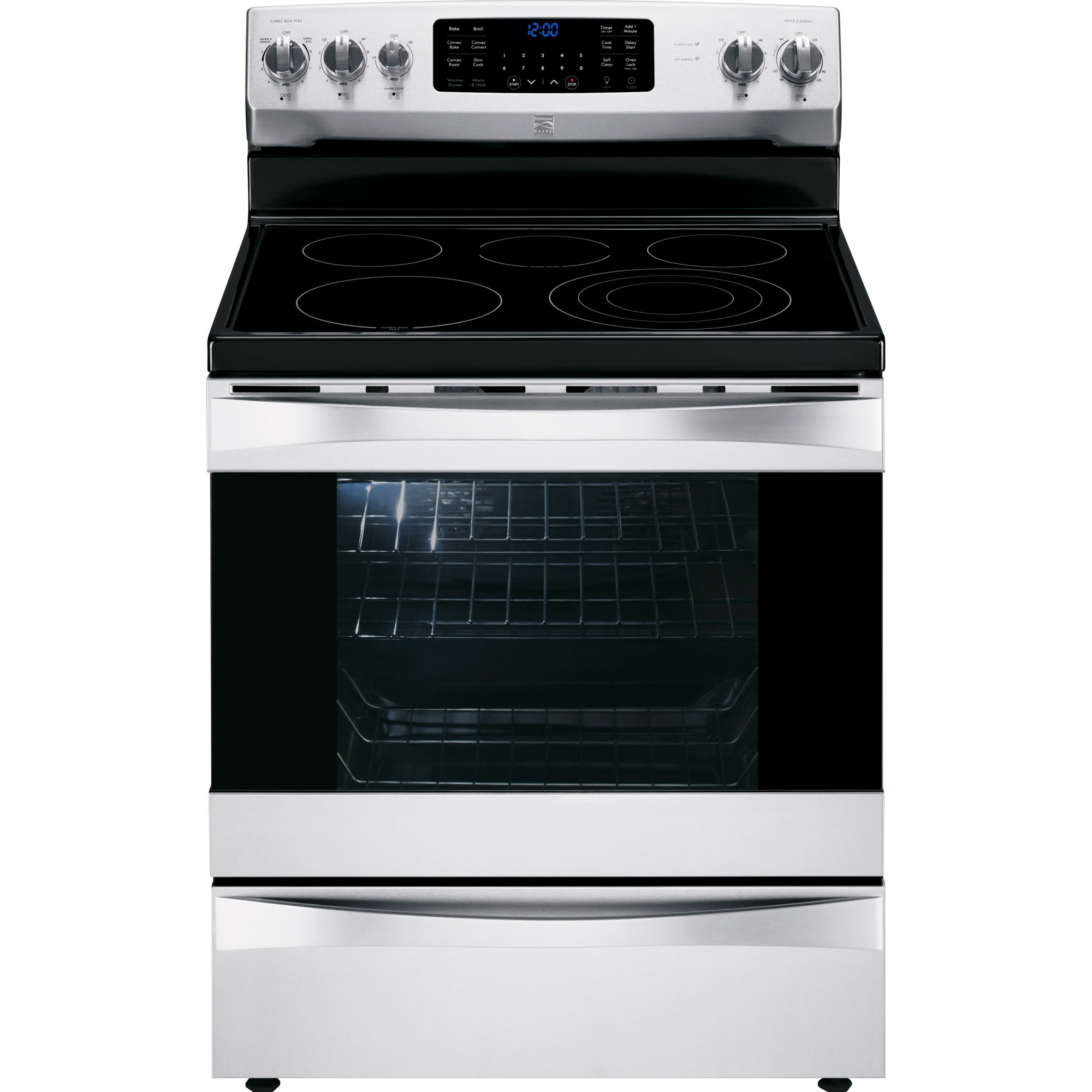 0012505508394 - 95053 6.1 CU. FT. ELECTRIC RANGE W/ DUAL TRUE CONVECTION - STAINLESS STEEL