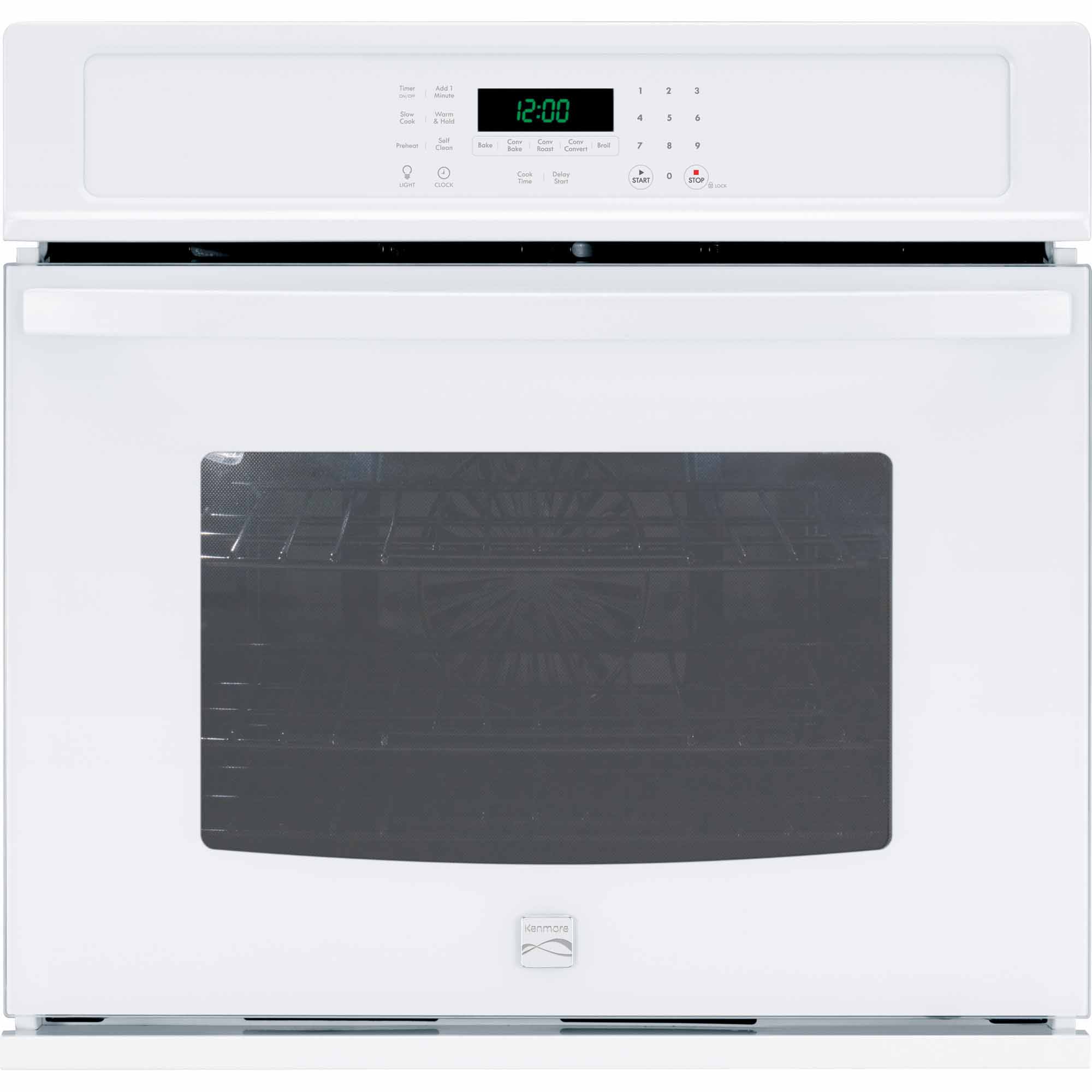 0012505800214 - 49512 30 ELECTRIC SELF-CLEAN SINGLE WALL OVEN /W CONVECTION - WHITE