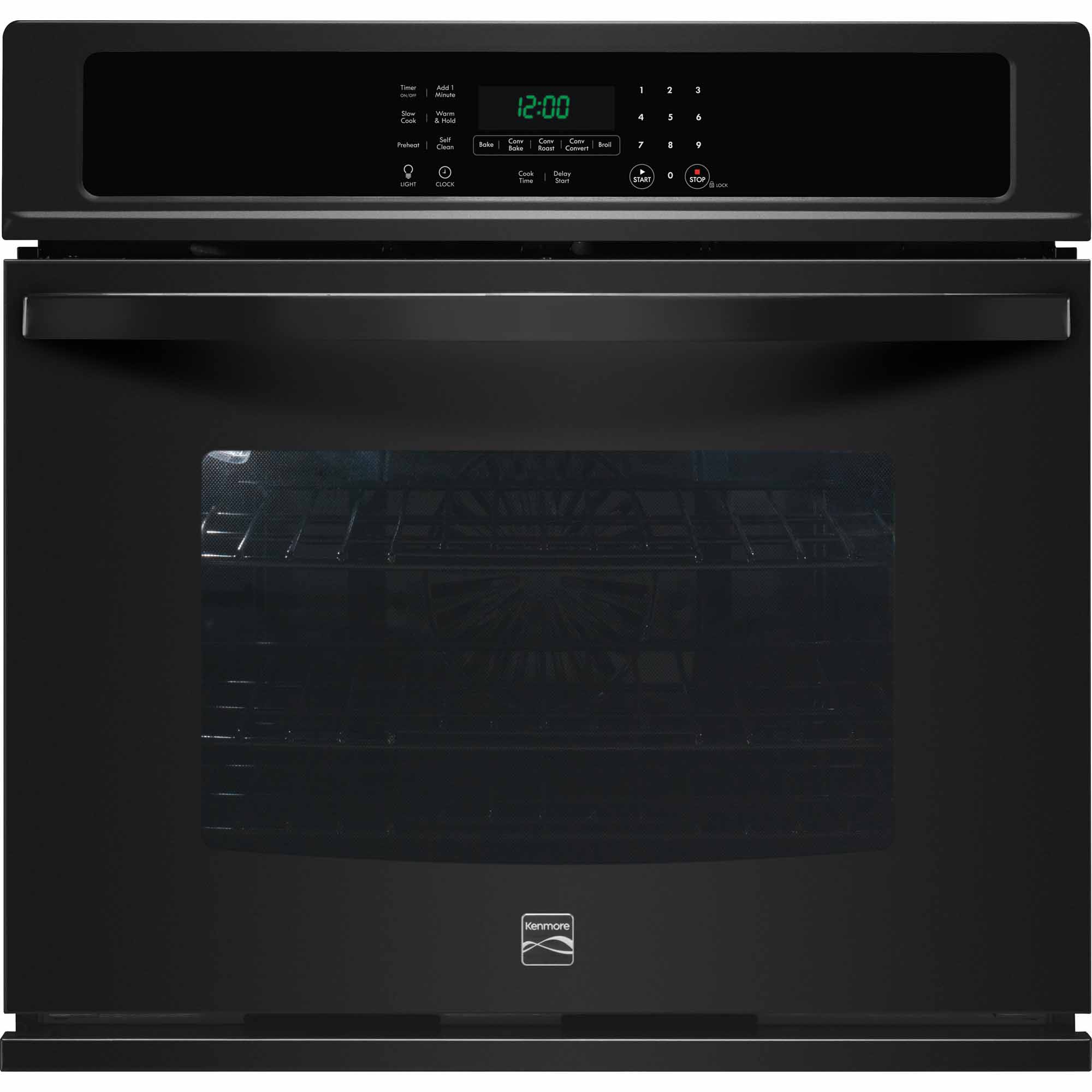 0012505800221 - 49519 30 ELECTRIC SELF-CLEAN SINGLE WALL OVEN /W CONVECTION - BLACK