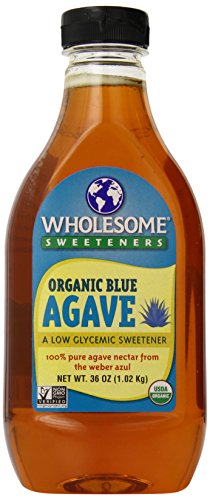 0012511203603 - WHOLESOME SWEETENERS ORGANIC BLUE AGAVE NECTAR, 36 OUNCE