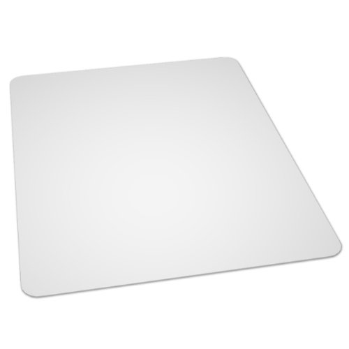 0012544011206 - ES ROBBINS NATURAL ORIGIN RECTANGLE VINYL CHAIR MAT FOR HARD FLOOR, 46 BY 60-INCH, CLEAR