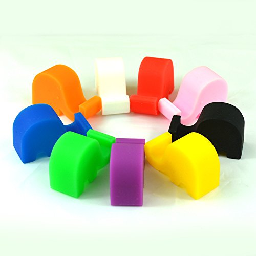0012568947697 - 10PCS UNIVERSAL SUPER CUTE MINI ELEPHANT SHAPED SILICONE SOFT SMART PHONE CELLPHONE STAND HOLDER MOUNT FOR APPLE IPHONE 6 6 PLUS 5C 5S 4S IPAD 2 3 4 AIR MINI RETINA TABLET SAMSUNG GALAXY NOTE 2 3 S5 S4 S3 HTC ONE M8 M7 ANDRIOD (COLOR RANDOMLY)