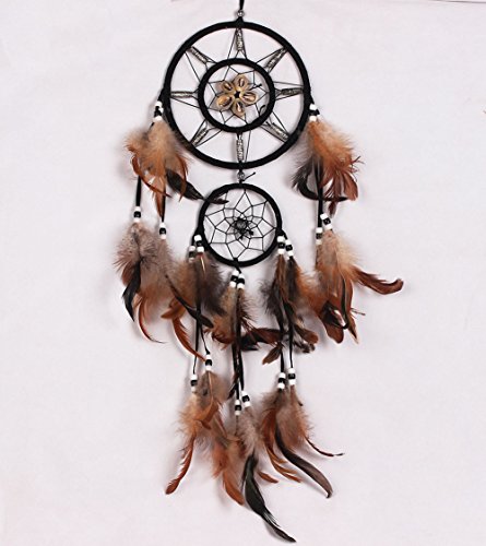 0012568952059 - NEW DREAMCATCHER WIND CHIMES INDIAN STYLE FEATHER PENDANT DREAM CATCHER GIFT