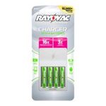 0012800513536 - RAYOVAC PLATINUM LSD CHARGER WITH 2 AA AND 2 AAA NIMH TRILINGUAL