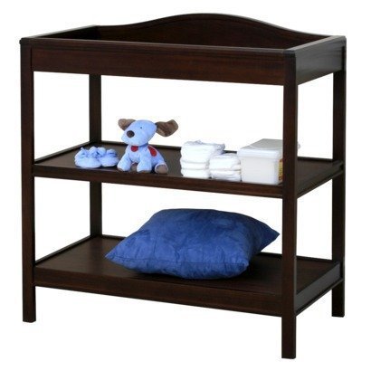 0012914100301 - JUST ONE YEAR ® CHANGING TABLE (CHOCOLATE FINISH)