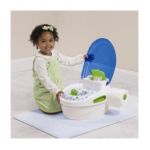 0012914110409 - SUMMER INFANT STEP STEP POTTY TRAINER AND STEP STOOL ONE SIZE BLUE GREEN