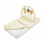 0012914920107 - PLUSH N' PLAY CHANGING PAD WITH TOY BAR IVORY