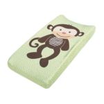0012914920701 - SUMMER INFANT PLUSH PALS CHANGING PAD COVER GREEN BROWN