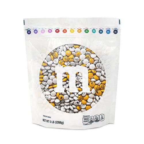 0012937008653 - M&MS MILK CHOCOLATE HAPPY 60TH BIRTHDAY CANDY - 5LB OF BULK CANDY WITH PRINTED BIRTHDAY CLIPART, PERFECT FOR BIRTHDAY GIFTS, CUPCAKES, OVER THE HILL PARTY FAVORS, BIRTHDAY CAKE TOPPERS AND PARTY DECORATIONS