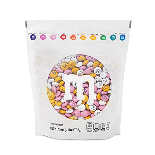 0012937008950 - M&MS PRE-DESIGNED BAT MITZVAH MILK CHOCOLATE CANDY - 2LBS OF BULK CANDY IN RESEALABLE PACK FOR THE BAT MITZVAH PARTY SWEET STUFF FOR DIY COMMEMORATIVE BAT MITZVAH GIFT OR PARTY FAVORS
