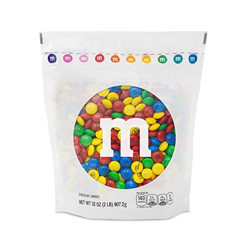 0012937008981 - M&MS PRE-DESIGNED THANK YOU MILK CHOCOLATE CANDY - 2LBS OF BULK CANDY IN RESEALABLE PACK FOR THANK YOU GIFTS, CANDY BUFFET, PARTY FAVORS, BUSINESS MEETINGS, CLIENT THANK YOU AND CUSTOMER APPRECIATION