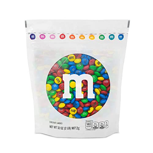 0012937010038 - M&MS PRE-DESIGNED GREAT TEAM MILK CHOCOLATE CANDY - 2LBS OF BULK CANDY IN RESEALABLE PACK FOR TEAM EVENTS, ATHLETIC AWARDS, BUSINESS MEETINGS, CLIENT THANK YOU AND CUSTOMER APPRECIATION