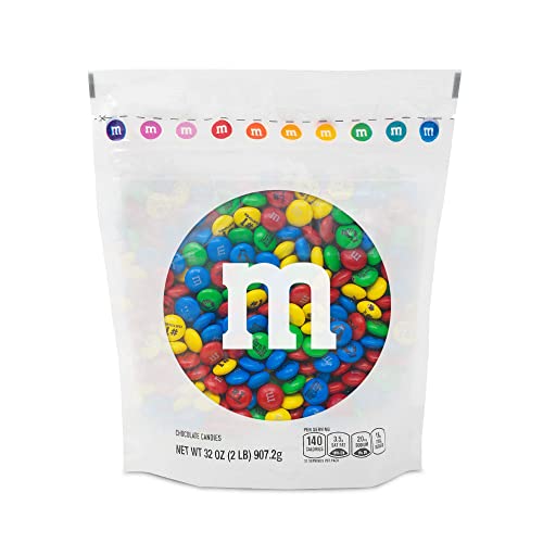 0012937010045 - M&MS PRE-DESIGNED CUSTOMER FOCUS MILK CHOCOLATE CANDY - 2LBS OF BULK CANDY IN RESEALABLE PACK FOR CUSTOMER THANK YOU GIFTS, TRADE SHOWS, BUSINESS MEETINGS, CLIENT THANK YOU AND CUSTOMER APPRECIATION