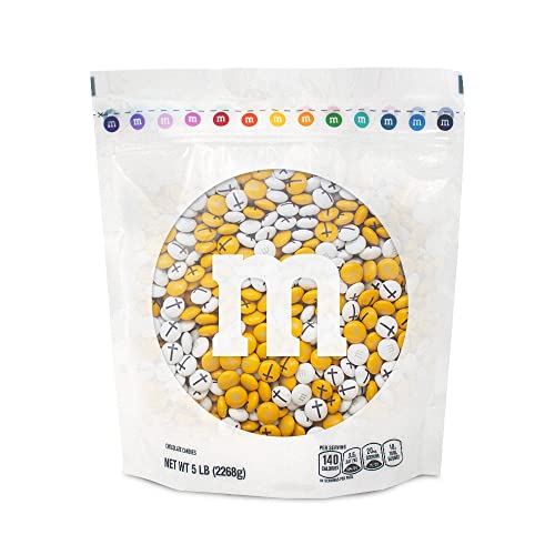 0012937010069 - M&MS MILK CHOCOLATE RELIGIOUS CEREMONY CANDY - 5LB OF BULK CANDY WITH PRINTED CROSS CLIPART, PERFECT FOR BAPTISM AND CHRISTENING GIFTS, FIRST COMMUNION CUPCAKES, CONFIRMATION PARTY FAVORS, CAKE TOPPERS AND BAPTISM PARTY DECORATIONS