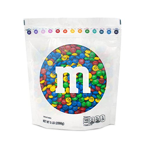 0012937010199 - M&MS PRE-DESIGNED CONGRATS MILK CHOCOLATE CANDY - 5LBS OF BULK CANDY IN RESEALABLE PACK FOR CONGRATULATORY GIFTS, ACHIEVEMENTS, PARTY FAVORS, CLIENT THANK YOU AND CUSTOMER APPRECIATION