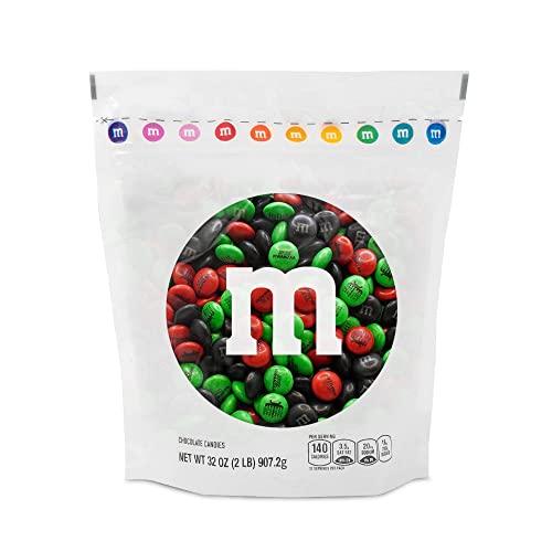 0012937010304 - M&MS 2LBS PARTY SIZE KWANZAA MILK CHOCOLATE CANDY - GREEN, RED AND BLACK CHOCOLATE CANDY FOR KWANZAA GIFTS, KWANZAA DECORATIONS OR GIFT BASKETS