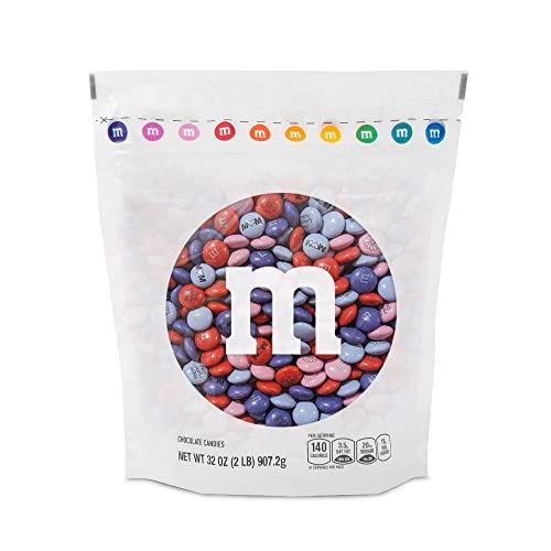 0012937010557 - M&MS PRE-DESIGNED MOTHERS DAY MILK CHOCOLATE CANDY - 2LBS OF BULK CANDY IN RESEALABLE PACK FOR MOTHERS DAY GIFT BASKET, SWEET GIFTS FOR MOM AND DIY PARTY DECORATIONS