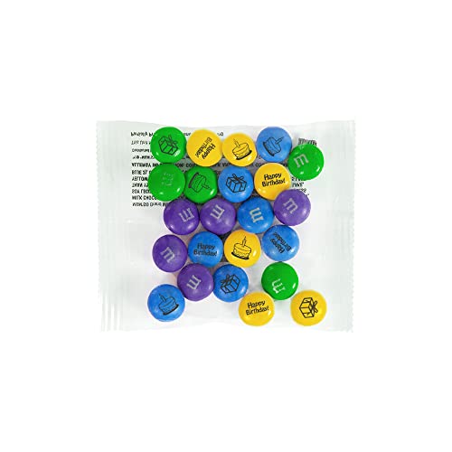 0012937010618 - M&MS MILK CHOCOLATE BIRTHDAY CANDY FAVORS (20 PACK), PERFECT FOR BIRTHDAY PARTIES, PARTY FAVORS, BIRTHDAY GAMES AND GIVEAWAYS