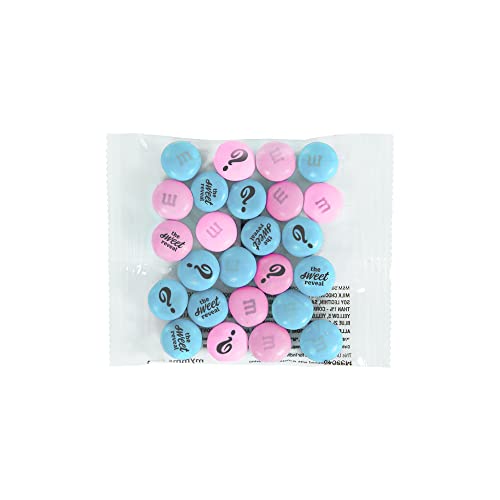 0012937010625 - M&MS MILK CHOCOLATE GENDER REVEAL CANDY FAVORS (20 PACK), PERFECT FOR GENDER REVEAL PARTIES, AND BABY PARTY GIVEAWAYS