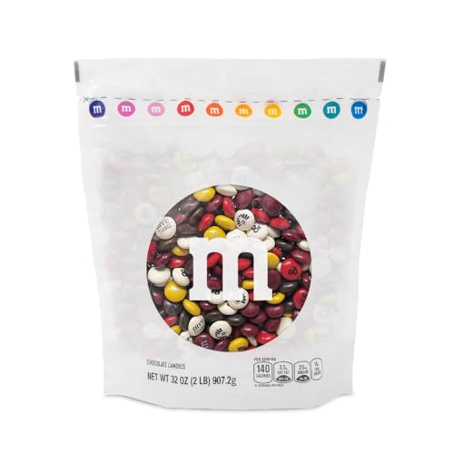 0012937012506 - THANKSGIVING M&M’S CHOCOLATE CANDIES, 2LBS FOR FAMILY GATHERINGS, PARTY FAVORS, PARTY DÉCOR OR CANDY BOWLS