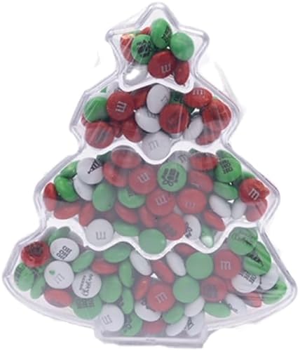 0012937012551 - M&M’S CHRISTMAS TREE GIFT BOX, PRE-DESIGNED COLORFUL CHRISTMAS CANDY MIX, PERFECT FOR HOLIDAY GIFT EXCHANGES