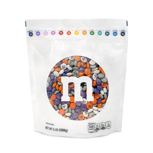 0012937012889 - SUPER BOWL LVIII LIMITED-EDITION M&M’S CHOCOLATE CANDIES, BULK FOR PARTY SNACKS, CANDY BOWL & PARTY DÉCOR, 5 LB
