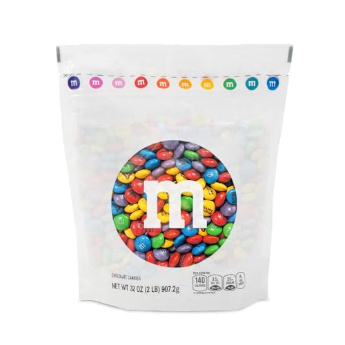 0012937012964 - M&M’S PURIM MILK CHOCOLATE CANDIES, 2 POUNDS OF COLORFUL M&MS PRINTED WITH CELEBRATORY PURIM THEMED IMAGES, RESEALABLE PACK FOR PARADES, CELEBRATIONS, DIY FAVORS & MORE