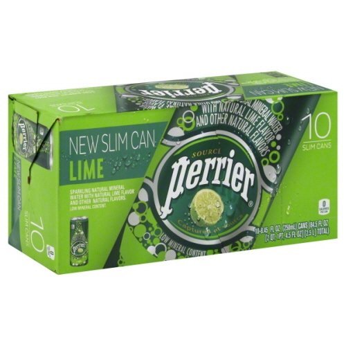 0129500129582 - PERRIER SPARKLING NATURAL MINERAL WATER 84.5 FL OZ (LIME) (PACK OF 3)