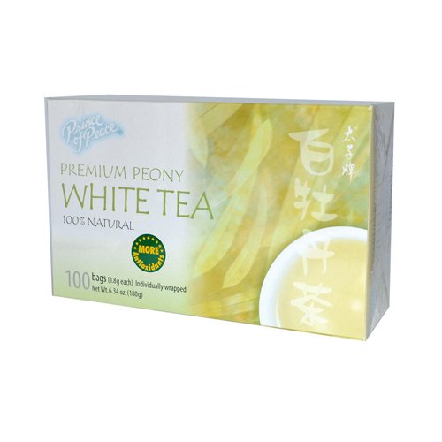 0129500559631 - PRINCE OF PEACE NATURAL PREMIUM PEONY WHITE TEA - 100 TEA BAGS