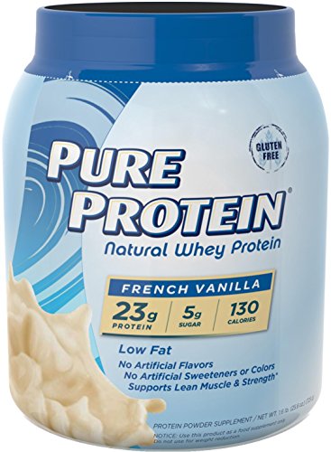0129500815102 - PURE PROTEIN NATURAL WHEY PROTEIN POWDER, FRENCH VANILLA, 1.6 POUND (PACKAGING MAY VARY)