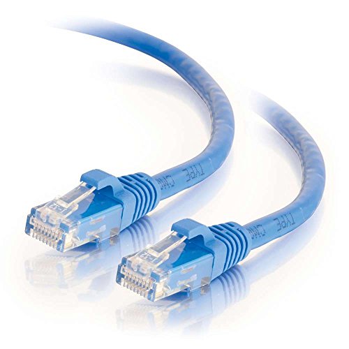 0012951704746 - C2G/CABLES TO GO 27140 CAT6 SNAGLESS UNSHIELDED (UTP) NETWORK PATCH CABLE, BLUE (1 FOOT/0.30 METERS)