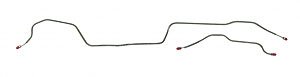 0012957006394 - THE RIGHT STUFF DETAILING FRA8002S '75 - '81 F-41 REAR - REAR AXLE BRAKE LINES - STAINLESS, 2 PCS.