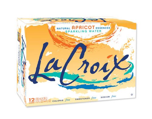 0012993112042 - LA CROIX APRICOT SPARKLING WATER, 12 OUNCE (PACK OF 12)