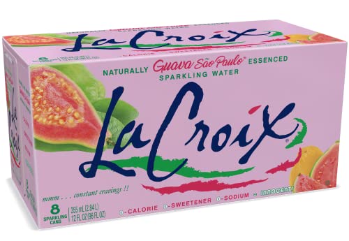 0012993221133 - LACROIX SPARKLING WATER, GUAVA SAO PAULO, 12 FL OZ (PACK OF 8)